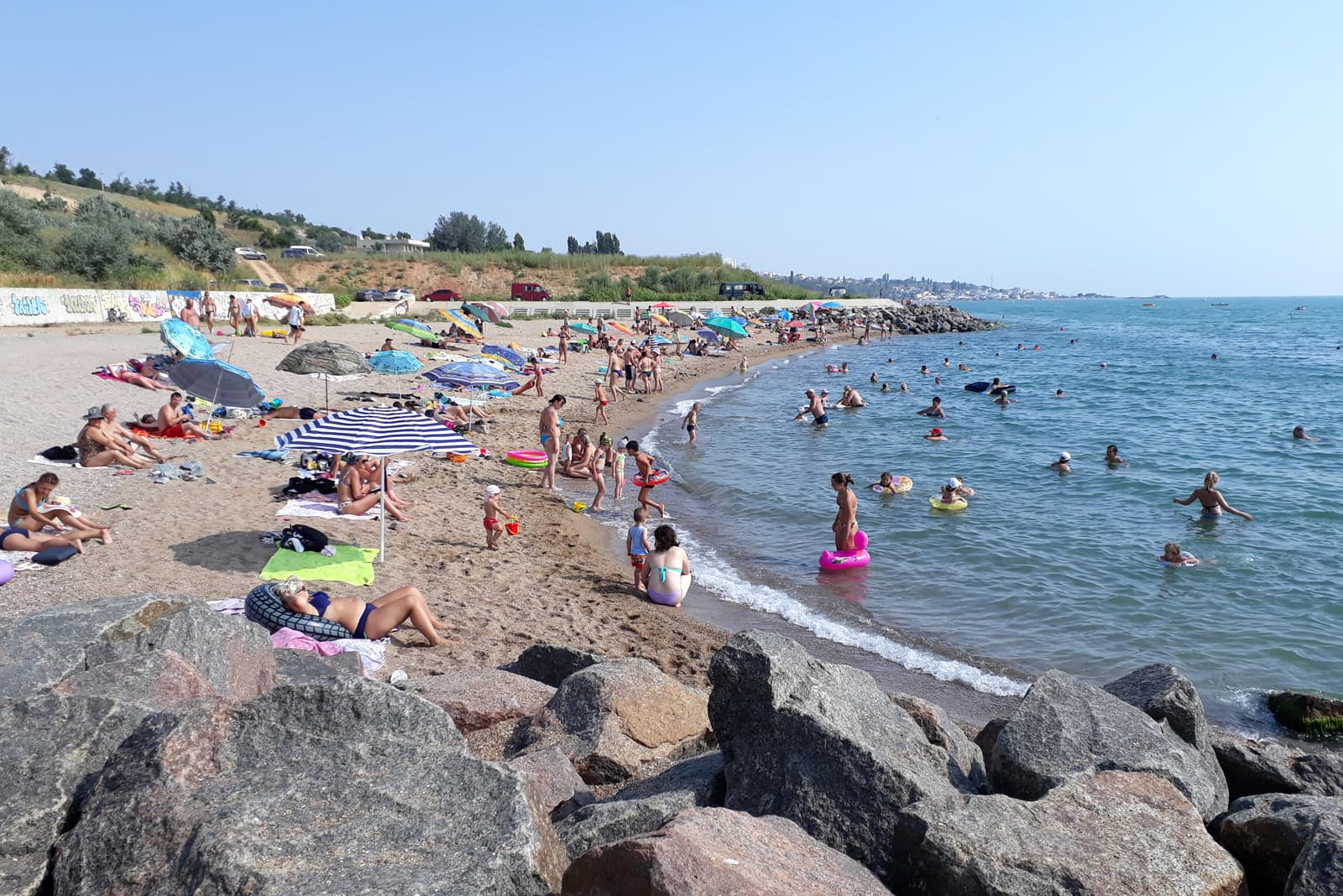 Пляж «Юбилейный» в Черноморске